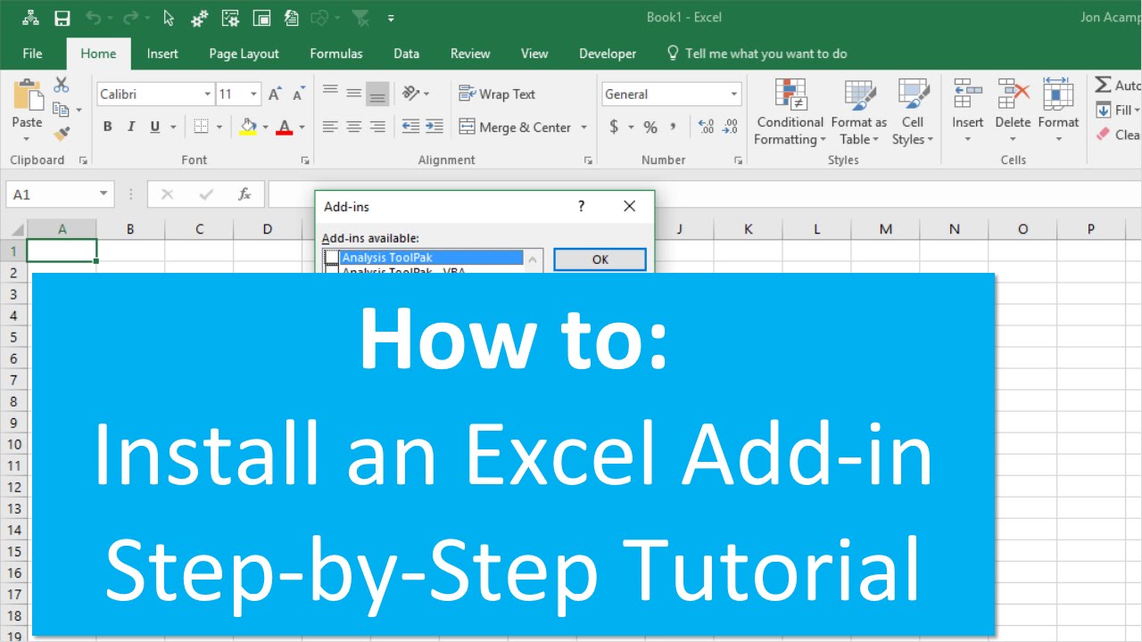 how to get excel qm